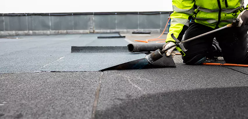 Residential Flat Roof Repair in Marysville