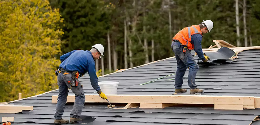 Garage Felt Roof Replacement in Marysville