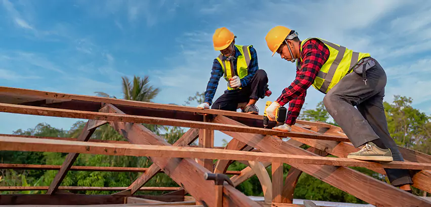 Mobile Home Roof Truss Repair in Marysville