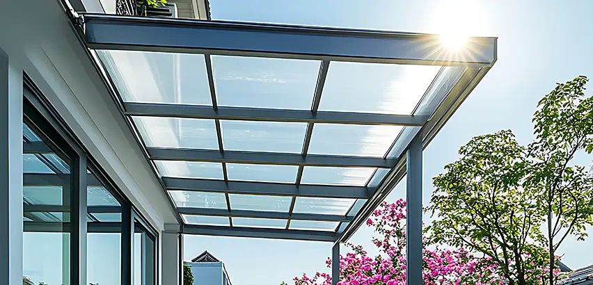 Glass Patio Roof Installation in Marysville
