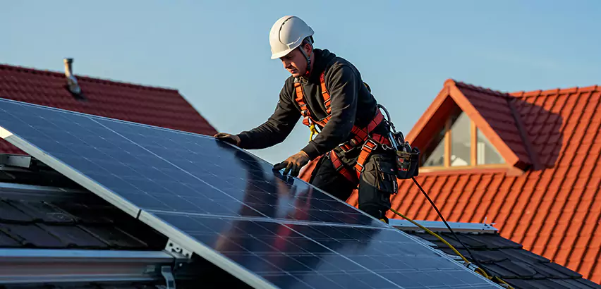 Solar Panels on Steel Roof Installation in Marysville