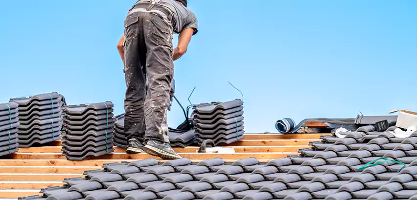 Replacing Tile Roof Underlayment in Marysville