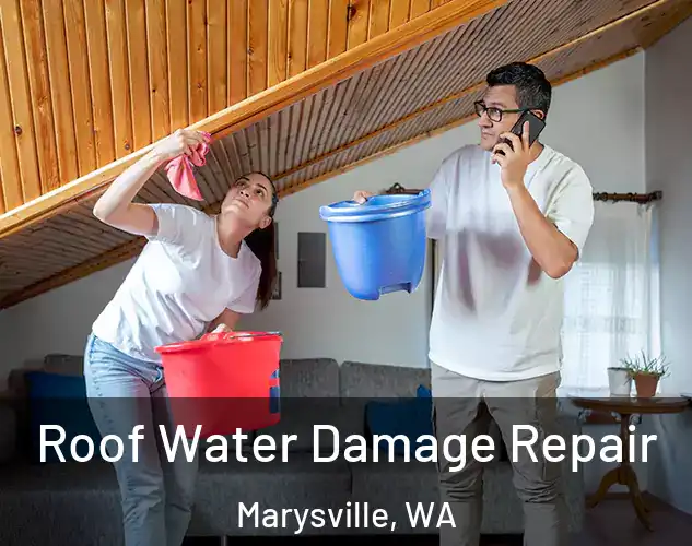  Roof Water Damage Repair Marysville, WA